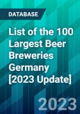 List of the 100 Largest Beer Breweries Germany [2023 Update]- Product Image